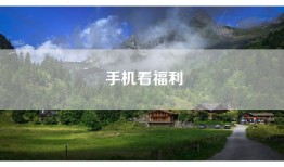 手机看福利
