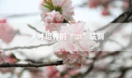 人才培养的“721”法则